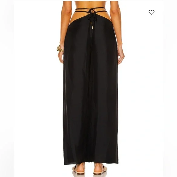 Cult Gaia Black Wide-Leg Pants - Picture 4 of 8